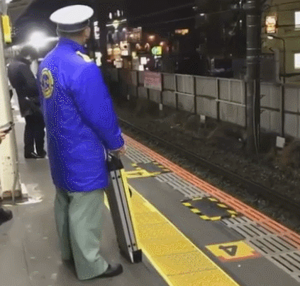 일본 지하철 휠체어 서비스