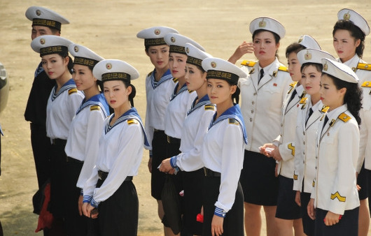 북한 여자 해군