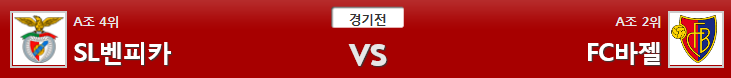 12월6일 UEFA 축구분석 SL벤피카FC바젤 분석 축구픽