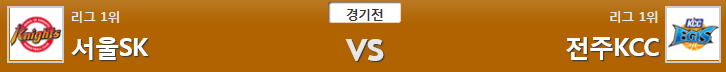 12월6일 KBL 농구분석 서울SK전주KCC 분석 농구픽