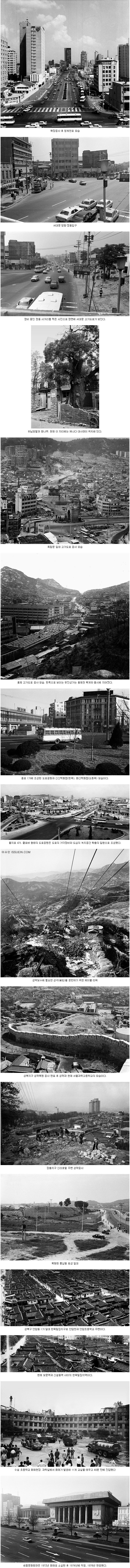40년 전 서울 도심