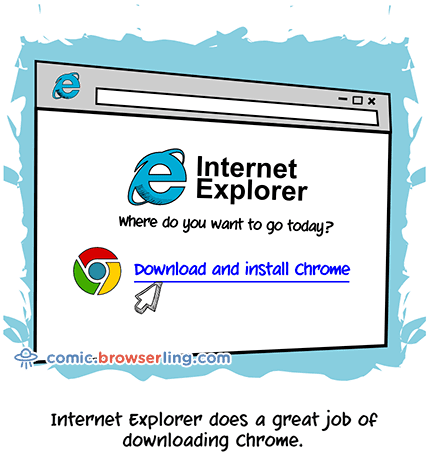 Internet Explorer의 존재 이유