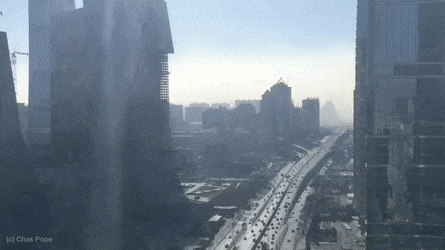 베이징 미세먼지 습격