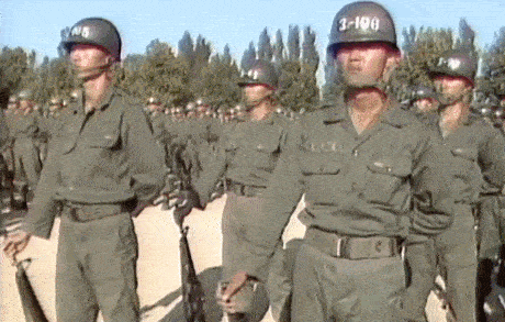 1982년 논산 훈련병들