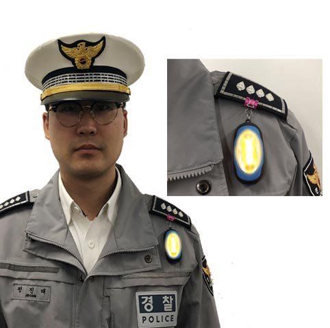 부산경찰의 깜빡이 유도
