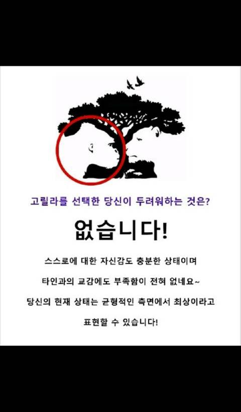 따분한 저녁 심리테스트 모음