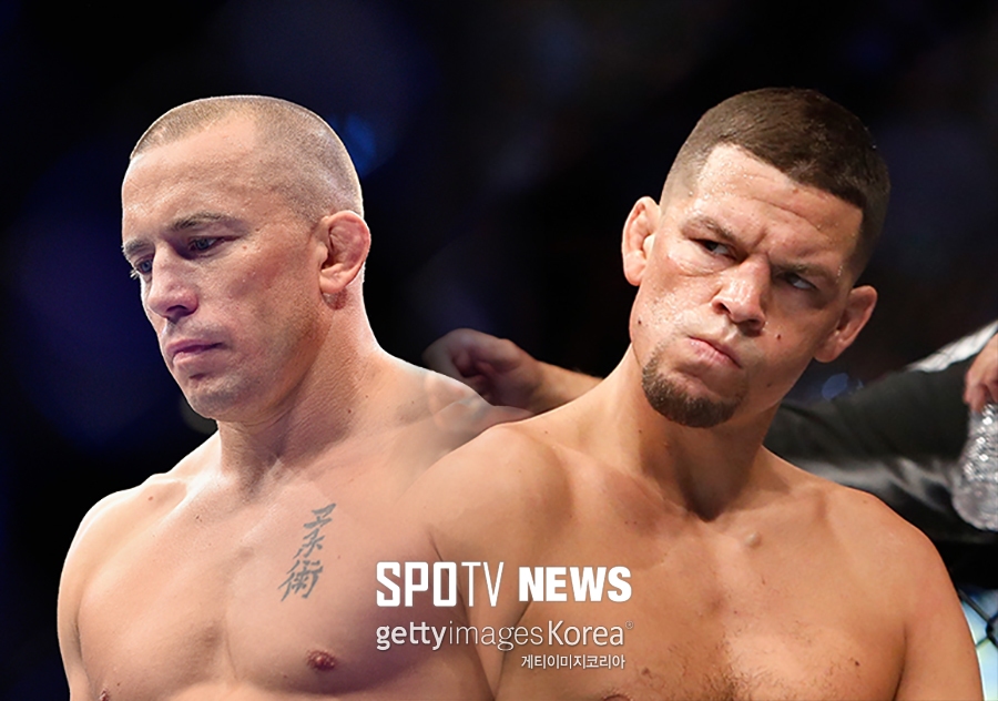 [먹튀검증소 뉴스]조르주 생피에르 vs 네이트 디아즈, UFC 227에서 라이트급 대결 추진