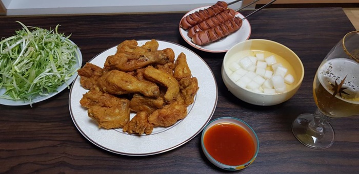 치맥생각이 나는 날입니다