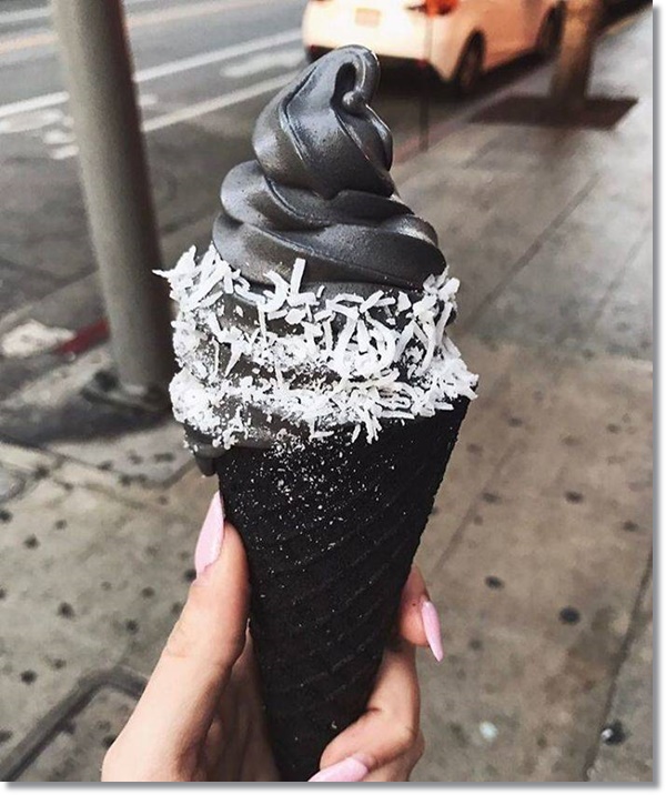 블랙 아이스크림 어떤 맛