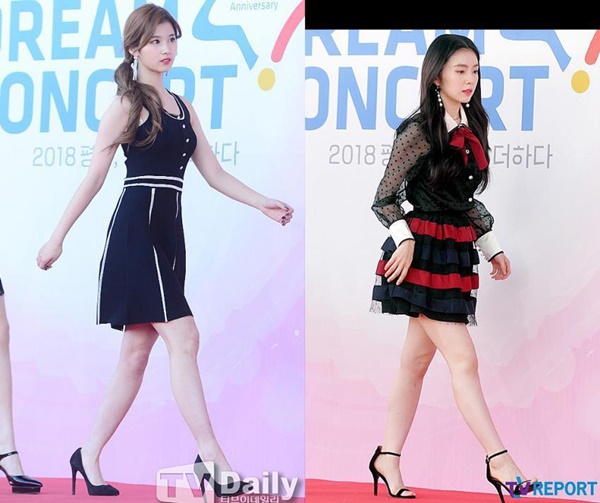 사나 vs 아이린 비율 대결