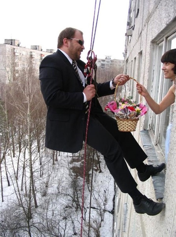 러시아식 결혼식 기념사진ㅋㅋ