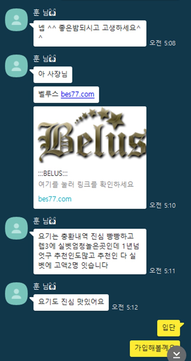 벨루스 먹튀 확정 먹튀검증 완료