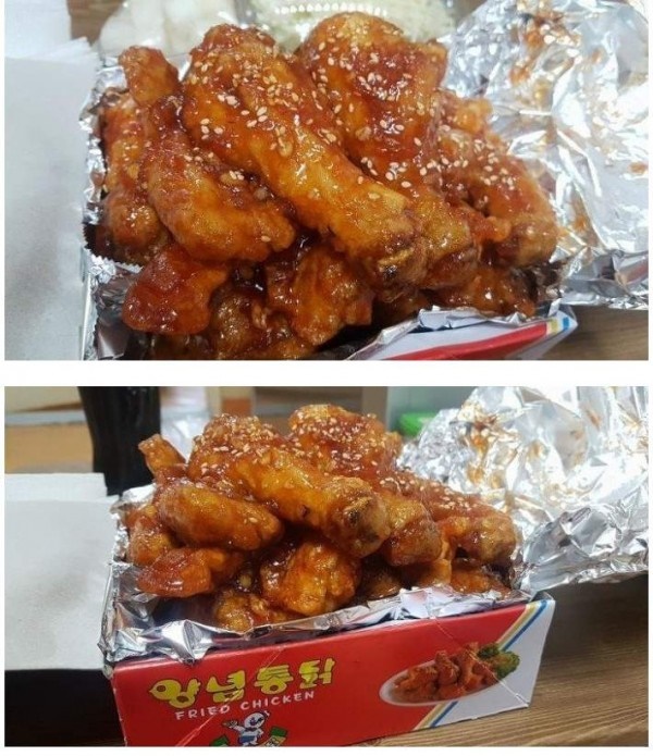 어릴적 맛있게 먹었던 추억속의 치킨