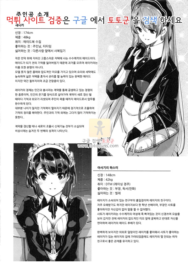 상업지망가 레이카는 화려한 나의 메이드