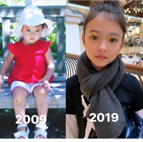 인스타그램 팔로우 310만 10살 모델의 ㅎㄷㄷ한 미모