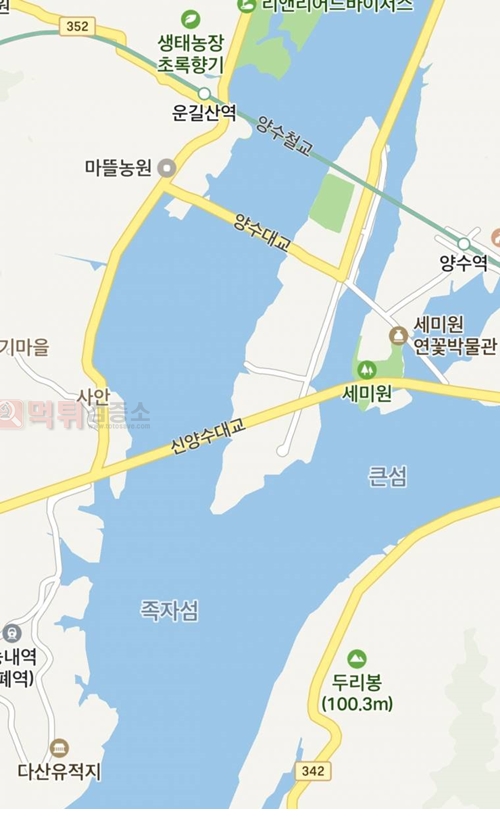 한국에서 한강이 가장 잘보이는 곳