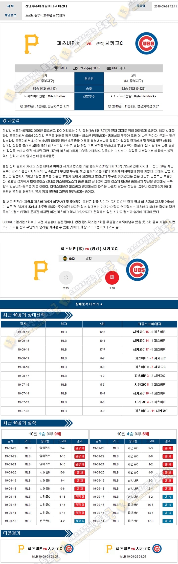 믈브분석 MLB 9월 25일 15경기 토토군 분석