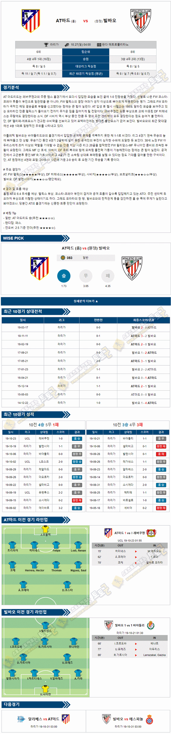 축구분석 라리가 10월 26-27일 3경기 토토군 분석