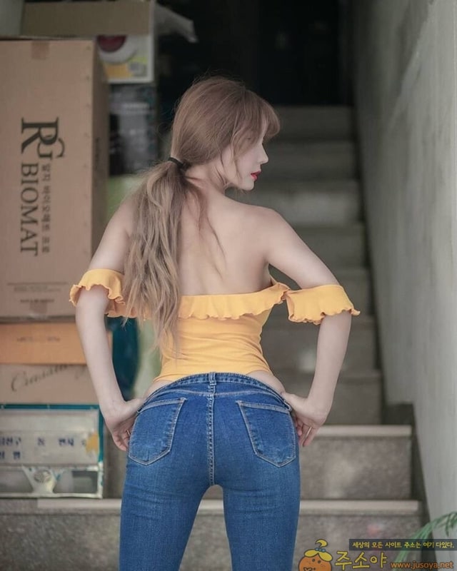 주소야 포토 청바지 입은 처자 2