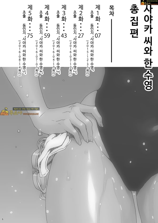 상업지망가 사야카씨와 한 수영 총집편