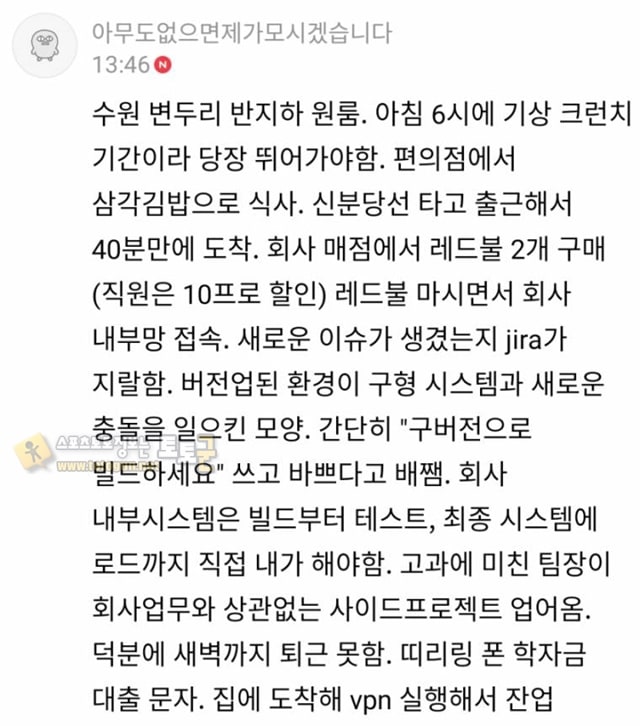 먹튀검증 토토군 유머 내가 생각하는 프로그래머의 삶