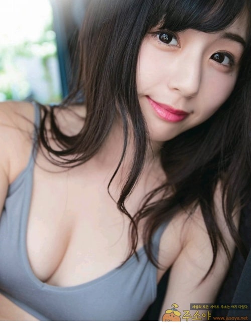 주소야 포토 미모의 모델