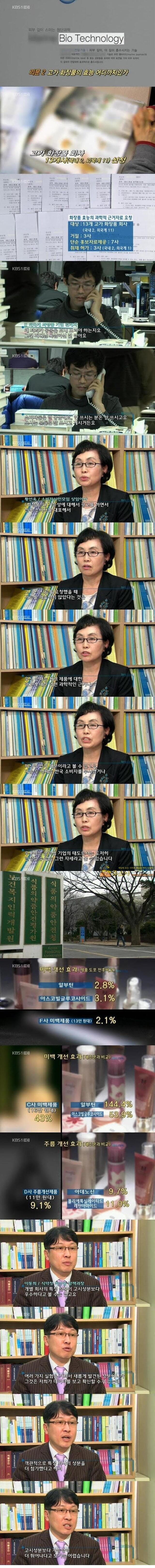 주소야 유머 화장품 회사가 알려주지 않는 진실