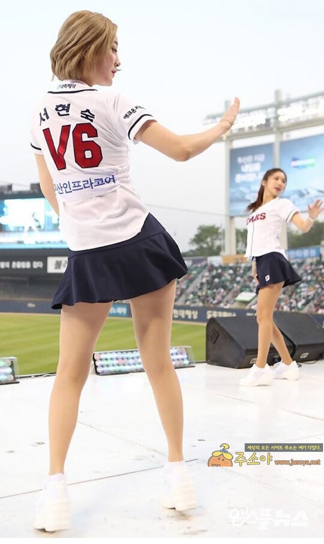 주소야 유머 본인의 매력을 아는 서현숙 치어리더