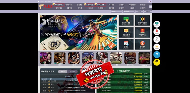 플렉스 먹튀 먹튀사이트 확정 먹튀검증 토토군 완료