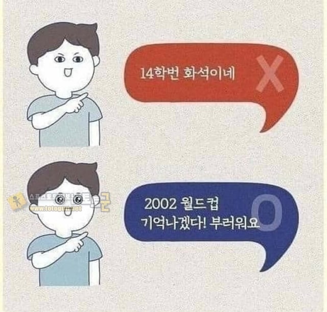 먹튀검증 토토군 유머 대학생 버전 긍정적으로 말하기