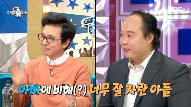 연예계 대표 노안 후배와 만난 한석규