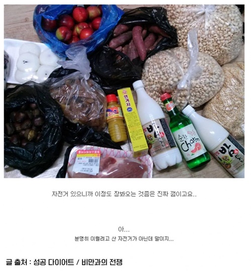 살 빼려고 자전거 산 후기