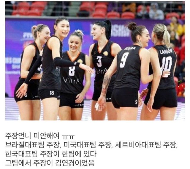 김연경을 표현할수 있는 가장 간결한 문장