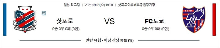 9월 01일 일리그컵 4경기 분석