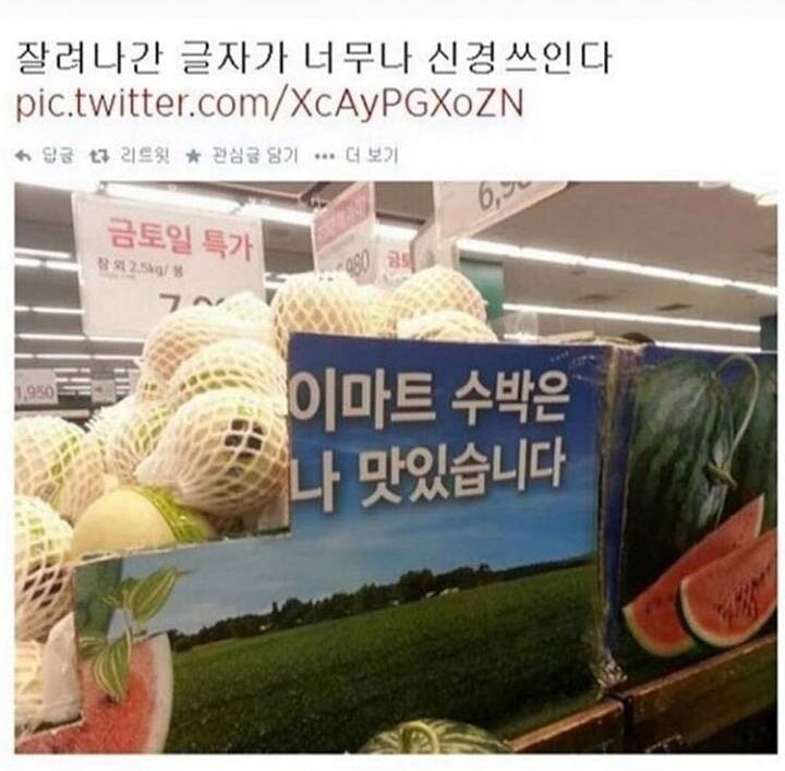 잘려나간 글자가 너무 신경쓰이네?