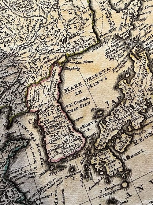 헝가리, 18세기 '동해' 표기 유럽 고지도 선물