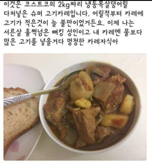 어른의 카레