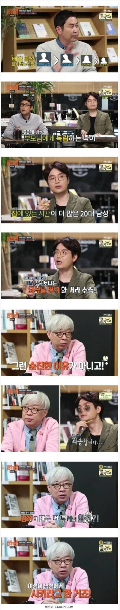 20대 남성이 배달 많이 시키는 이유