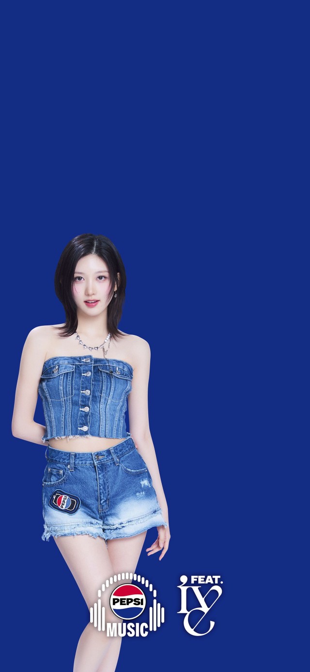 일본 팹시콜라 모델 아이브