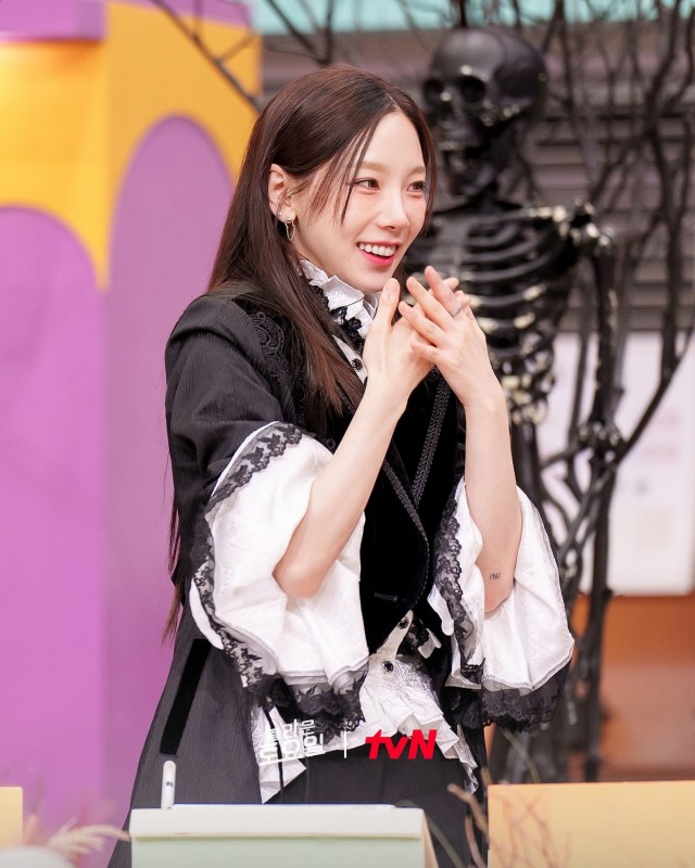 귀요미 태연 왔어요