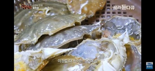 아낌없이 다 주는 꽃게