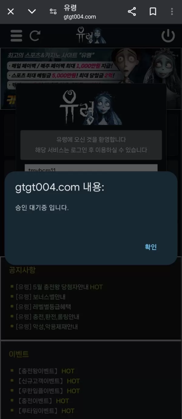 유령 먹튀 확정