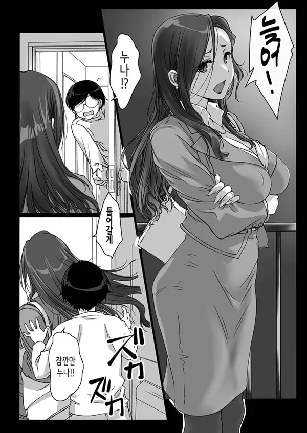 들이닥치는 누나