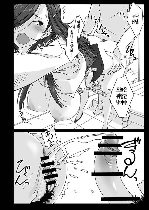 들이닥치는 누나