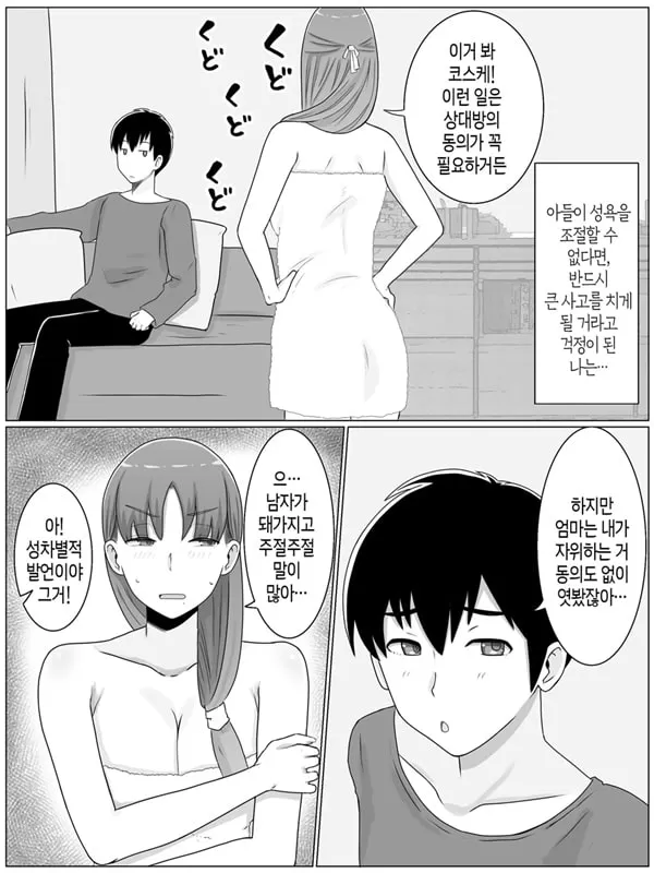 엄마와 하고 싶은 일~절륜 아들과의 성활 회상편