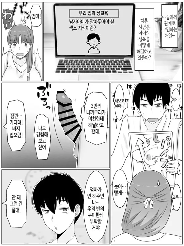 엄마와 하고 싶은 일~절륜 아들과의 성활 회상편